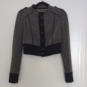 Daughters Of The Liberation Military Cropped Jacket